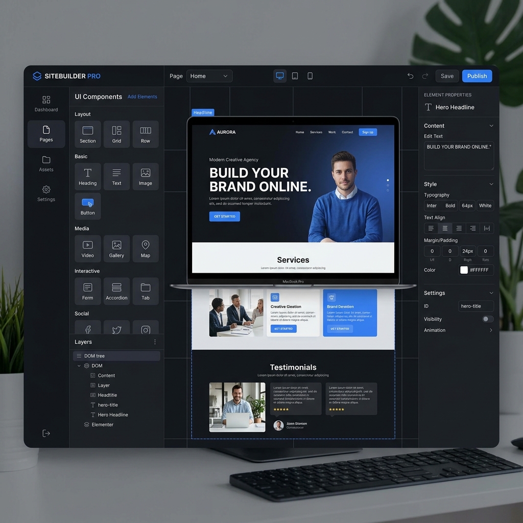 Website Builder Dashboard